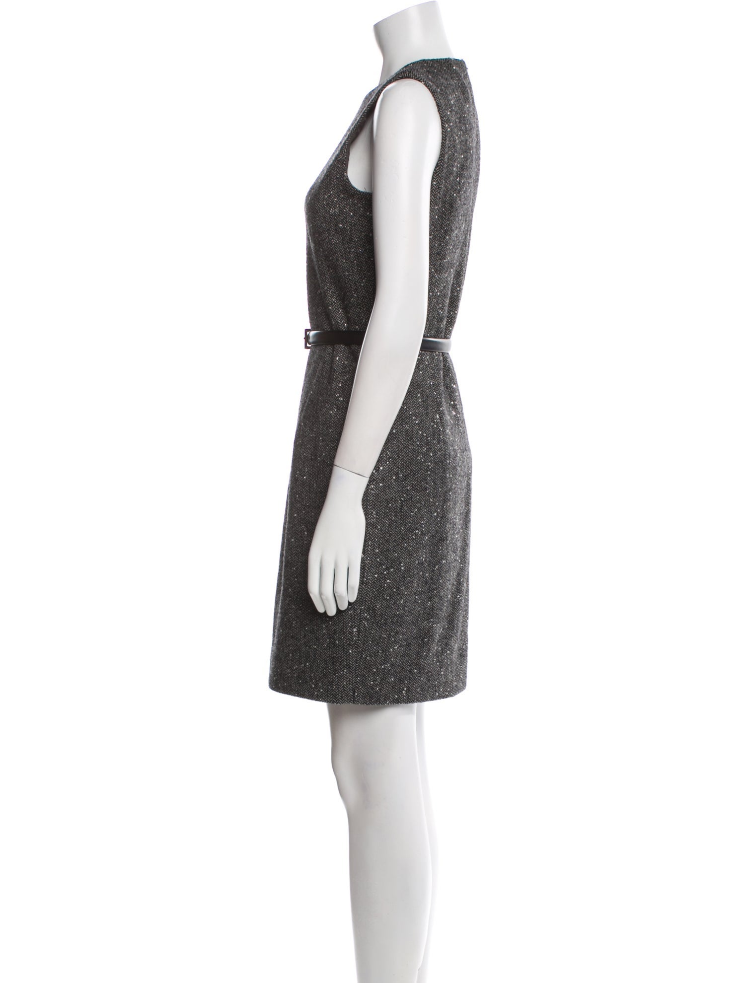 Michael Kors Virgin Wool Mini Dress
