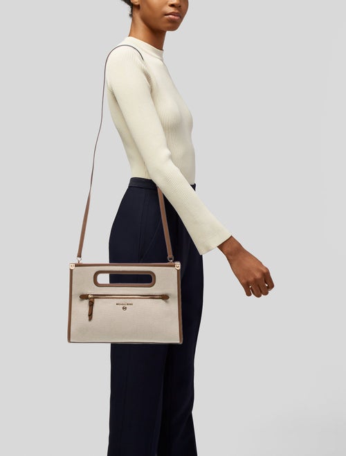 Michael Kors Canvas Top Handle Bag