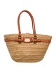 Michael Kors Raffia Top Handle Bag