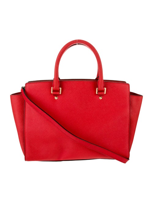 Michael Kors Saffiano Leather Top Handle Bag