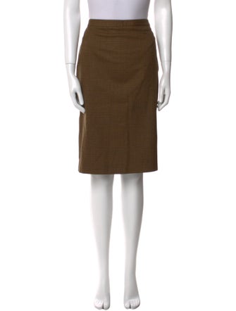 Michael Kors Virgin Wool Knee-Length Skirt