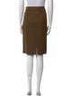 Michael Kors Virgin Wool Knee-Length Skirt