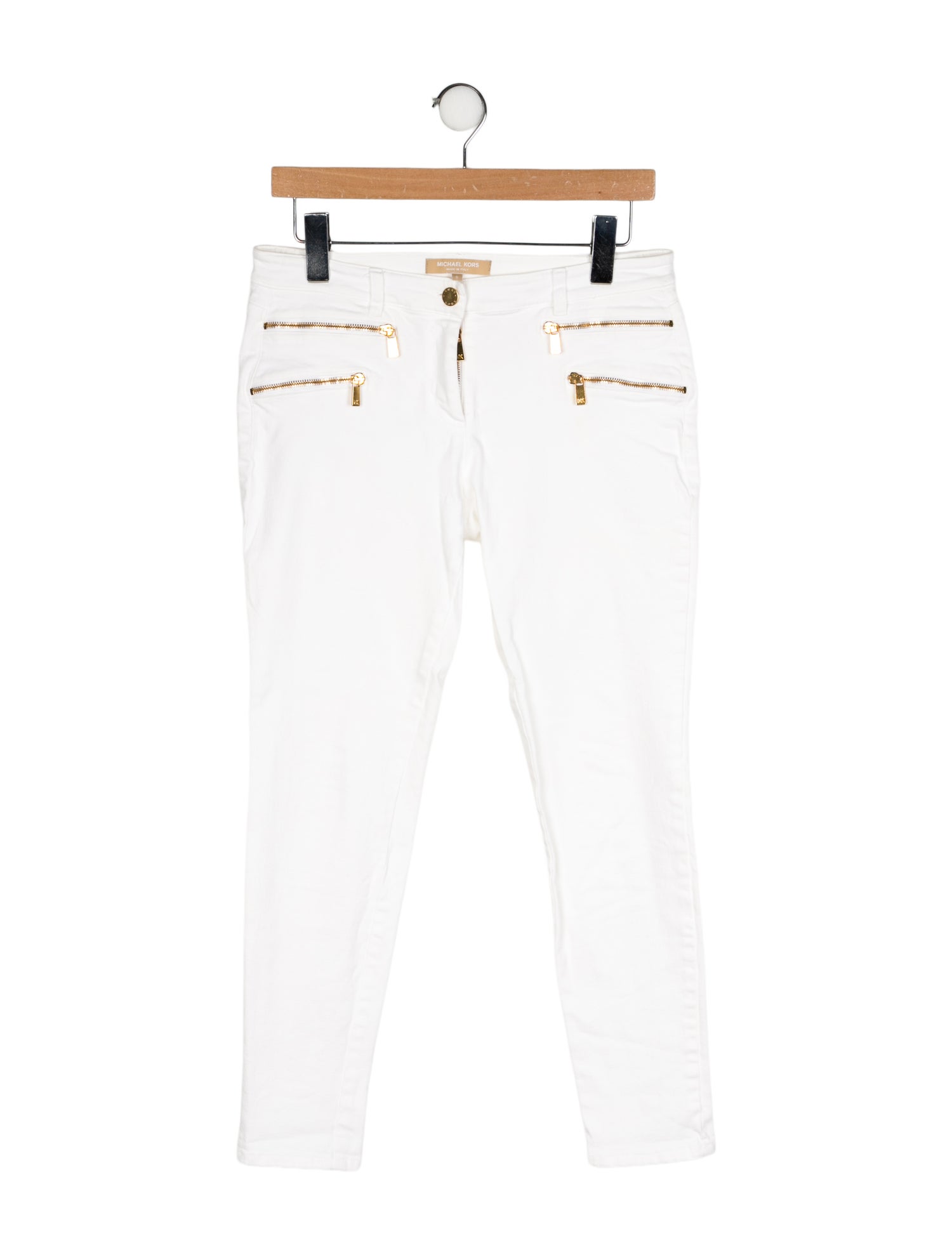 Michael Kors Mid-Rise Skinny Leg Jeans