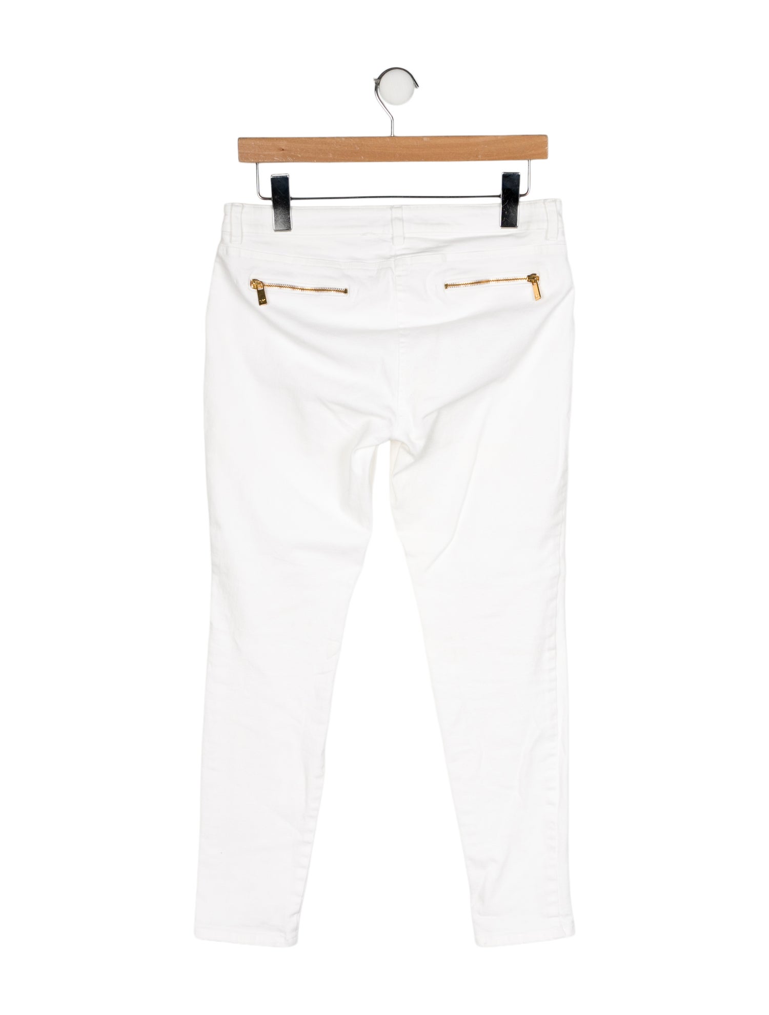 Michael Kors Mid-Rise Skinny Leg Jeans