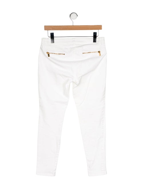 Michael Kors Mid-Rise Skinny Leg Jeans