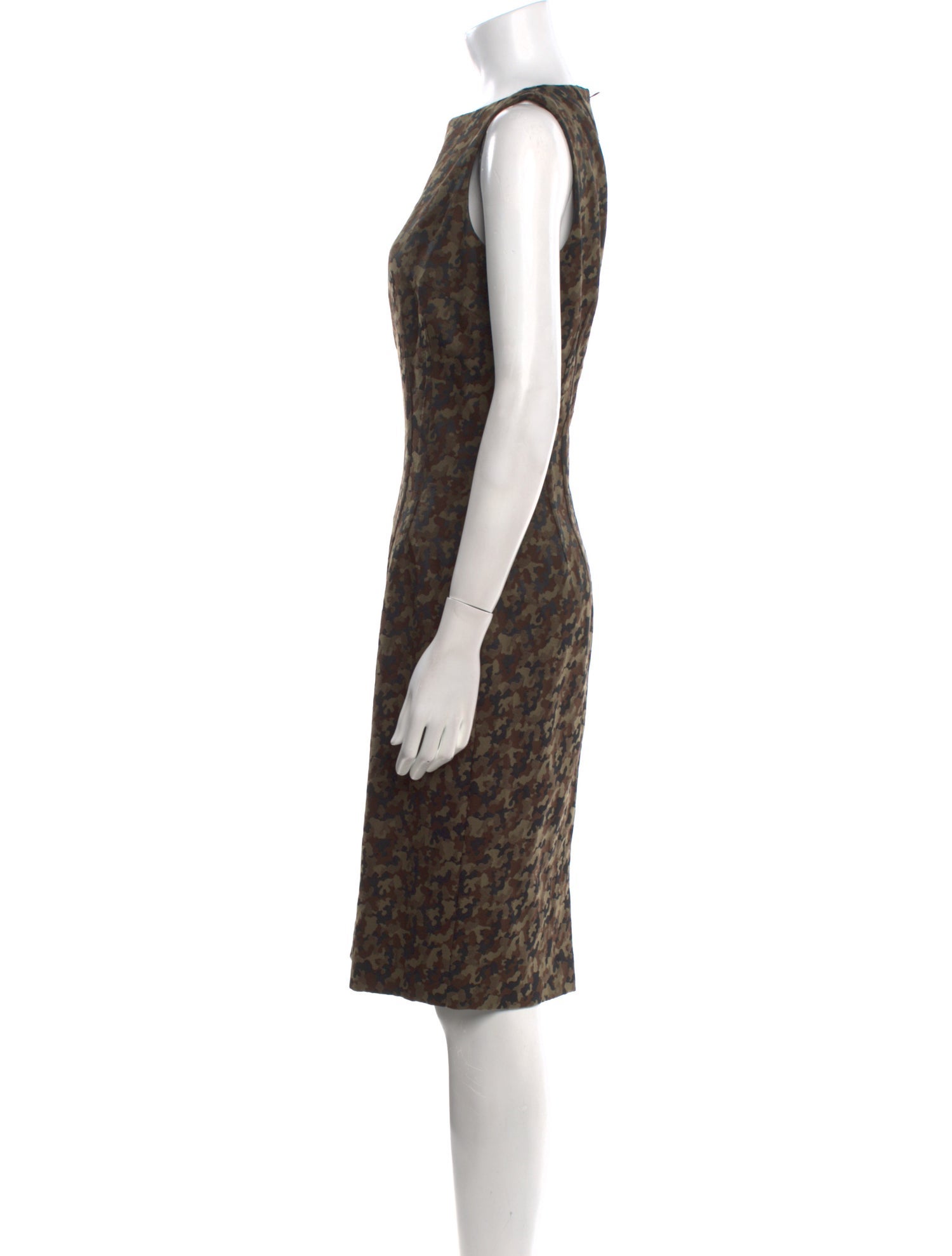 Michael Kors Floral Print Knee-Length Dress