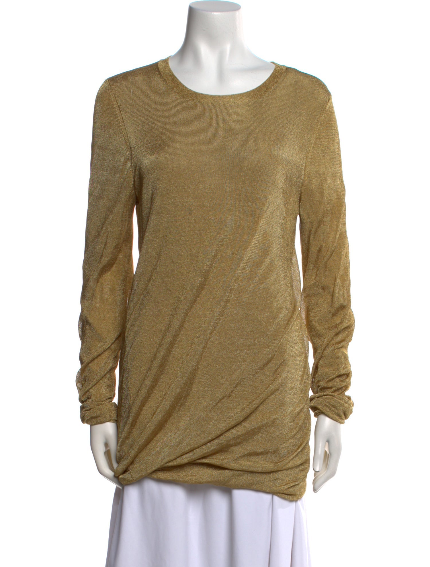 Michael Kors Scoop Neck Long Sleeve Tunic