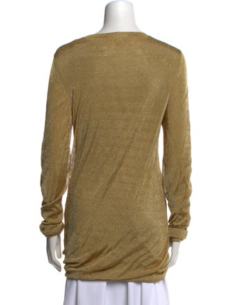Michael Kors Scoop Neck Long Sleeve Tunic
