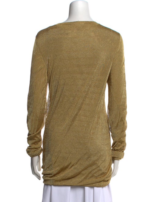 Michael Kors Scoop Neck Long Sleeve Tunic