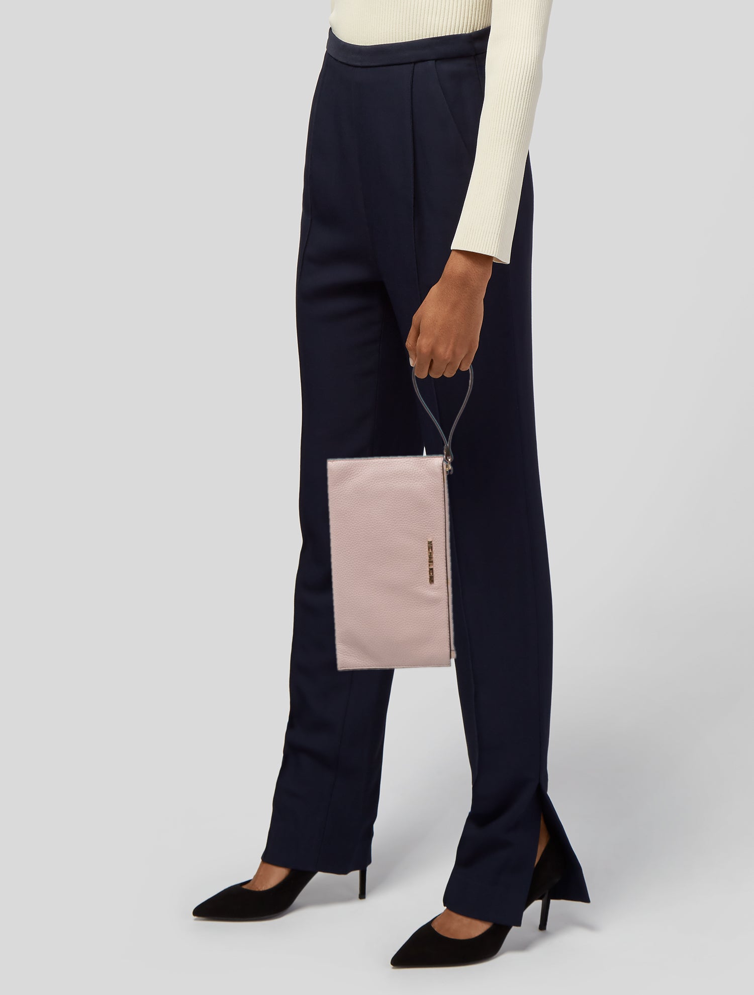 Michael Kors Leather Clutch