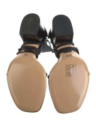 Michael Kors Leather Gladiator Sandals