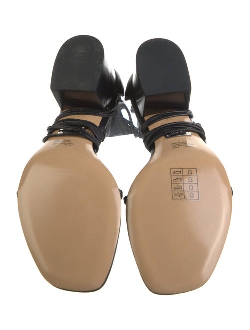 Michael Kors Leather Gladiator Sandals