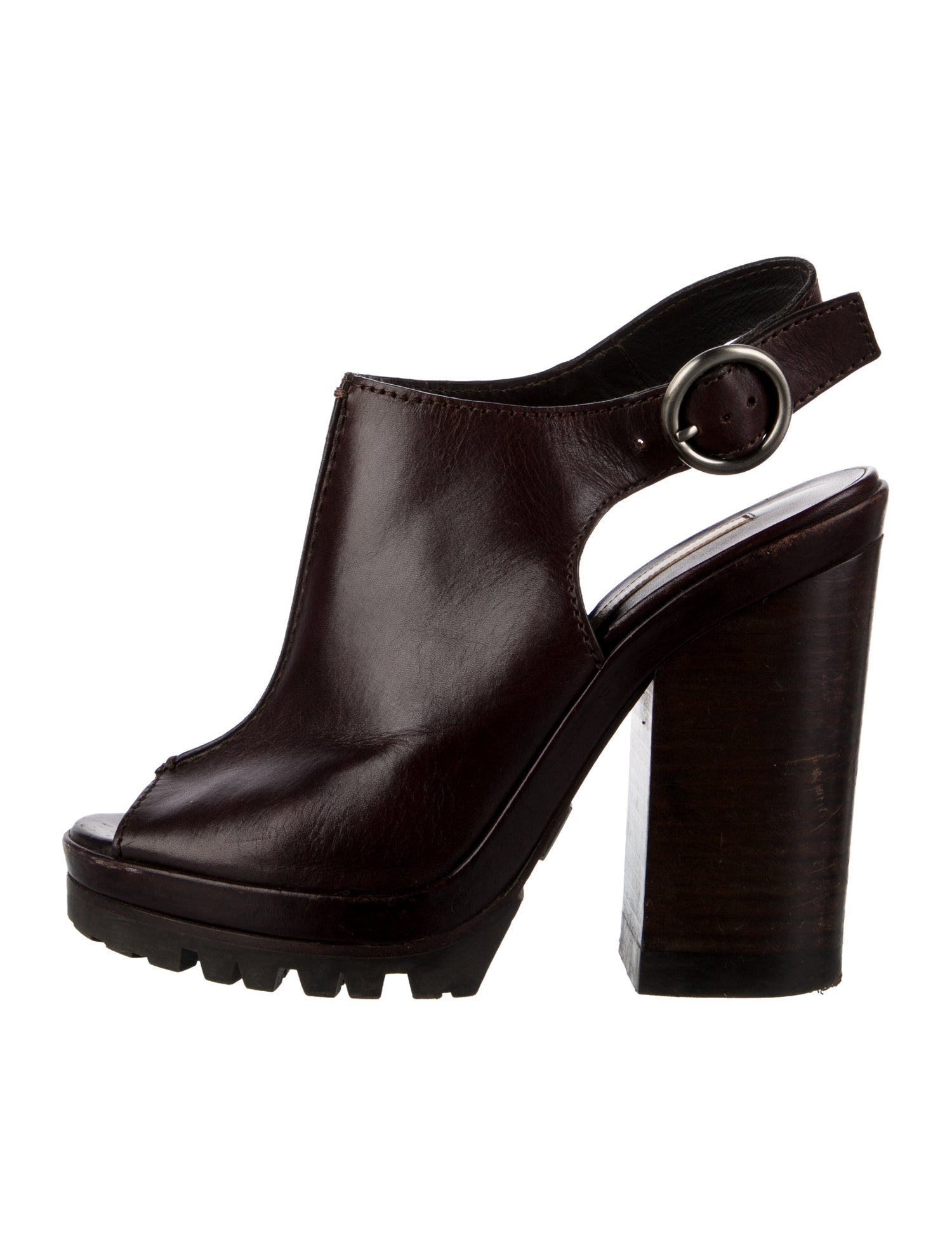 Michael Kors Leather Slingback Pumps