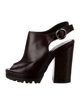 Michael Kors Leather Slingback Pumps