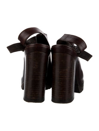 Michael Kors Leather Slingback Pumps