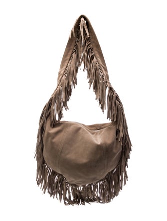 Michael Kors Suede Hobo