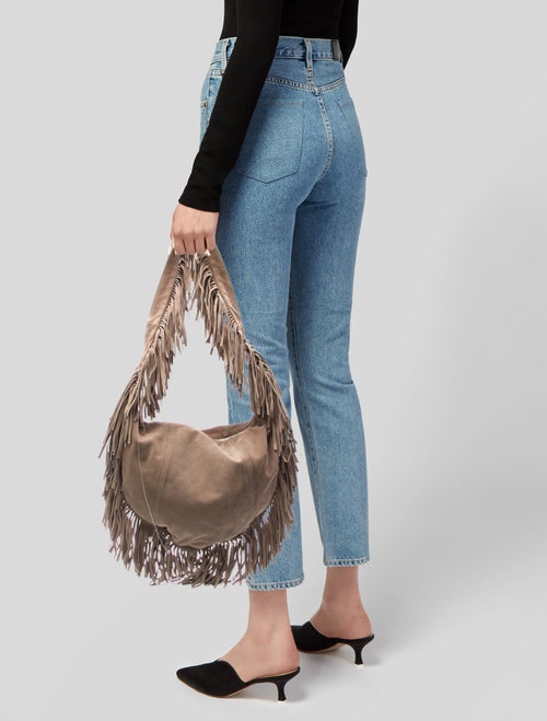 Michael Kors Suede Hobo