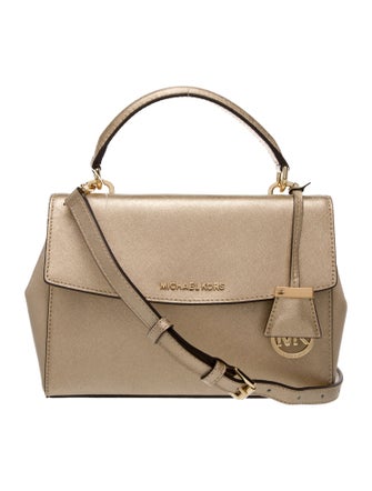 Michael Kors Saffiano Leather Top Handle Bag