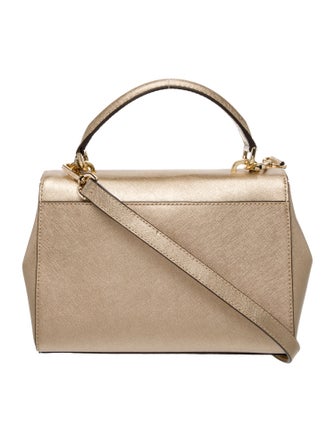 Michael Kors Saffiano Leather Top Handle Bag