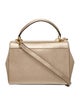 Michael Kors Saffiano Leather Top Handle Bag