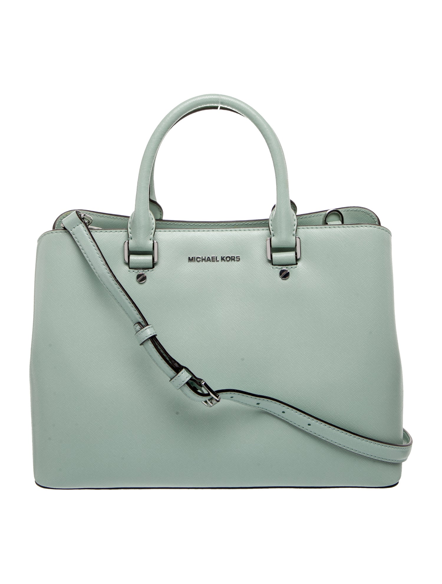 Michael Kors Saffiano Leather Top Handle Bag