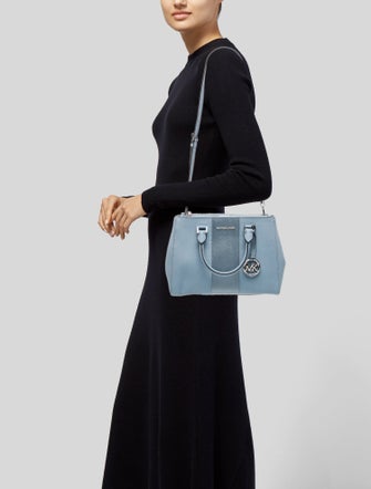 Michael Michael Kors Saffiano Leather Top Handle Bag