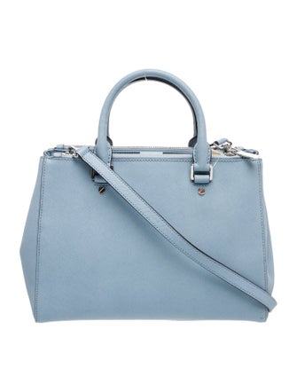 Michael Michael Kors Saffiano Leather Top Handle Bag