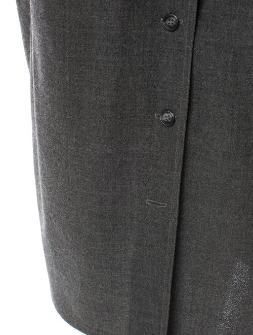 Michael Kors Wool Midi Length Skirt