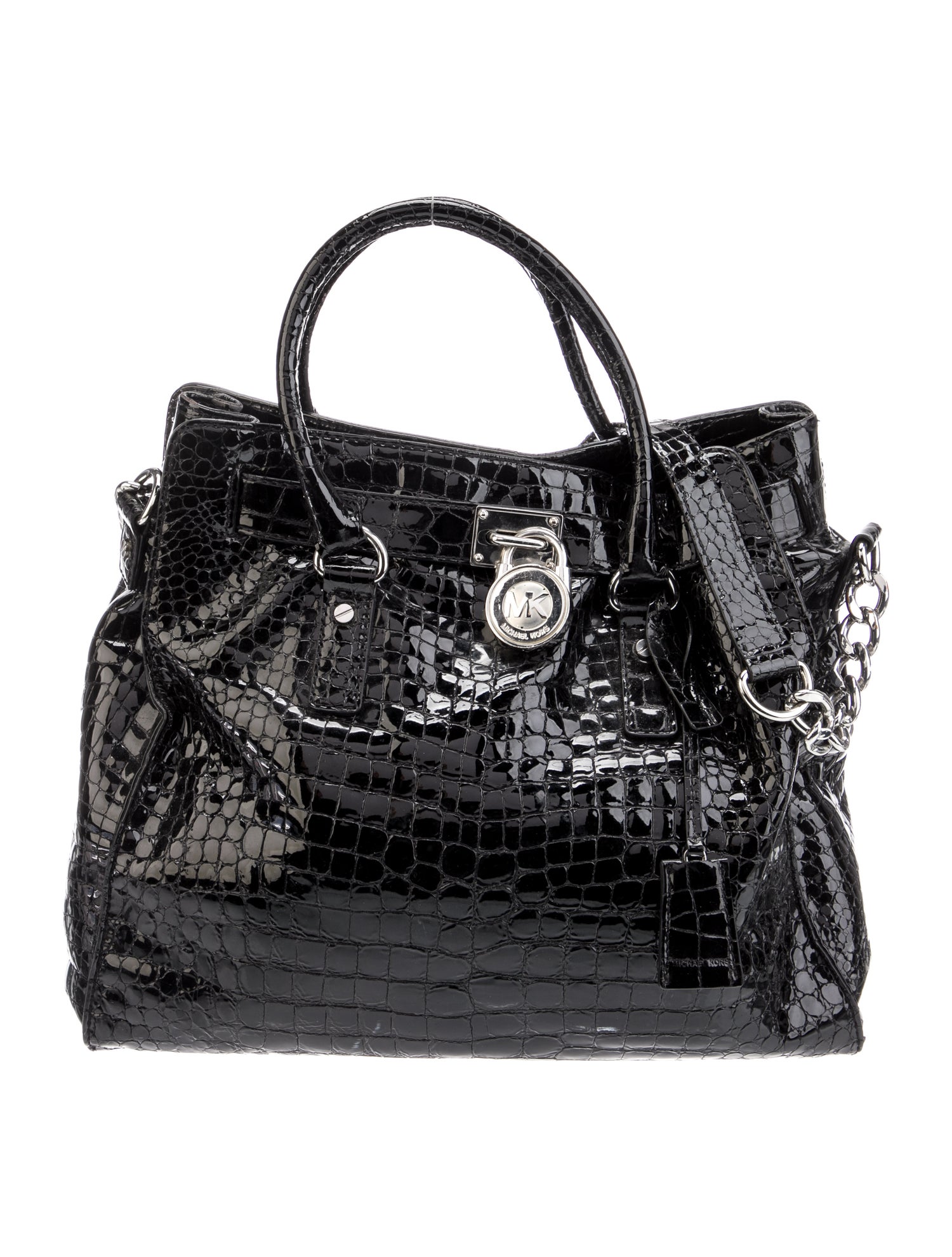 Michael Kors Embossed Leather Shoulder Bag