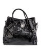 Michael Kors Embossed Leather Shoulder Bag