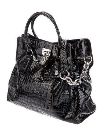 Michael Kors Embossed Leather Shoulder Bag