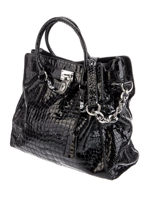 Michael Kors Embossed Leather Shoulder Bag