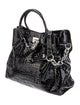 Michael Kors Embossed Leather Shoulder Bag