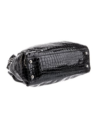 Michael Kors Embossed Leather Shoulder Bag