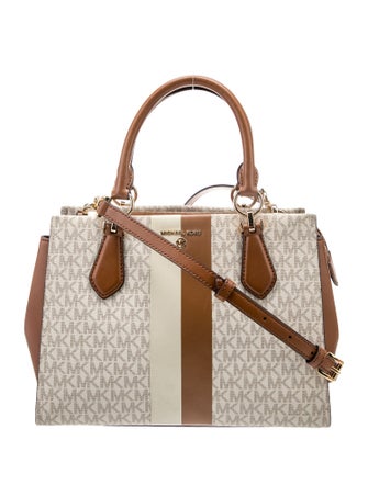Michael Kors Leather Top Handle Bag