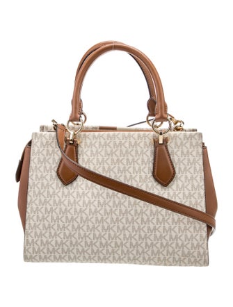Michael Kors Leather Top Handle Bag