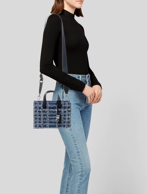 Michael Kors Denim Top Handle Bag