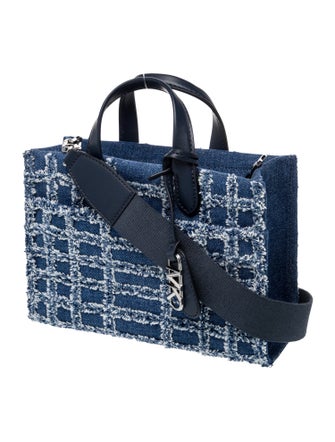 Michael Kors Denim Top Handle Bag