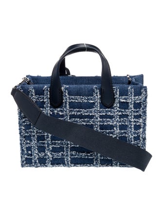 Michael Kors Denim Top Handle Bag