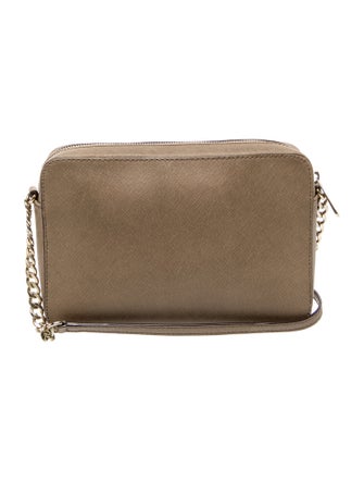 Michael Kors Saffiano Leather Crossbody Bag