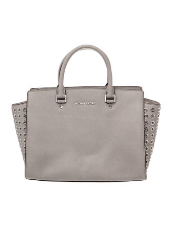 Michael Kors Saffiano Leather Top Handle Bag