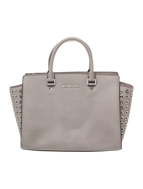 Michael Kors Saffiano Leather Top Handle Bag