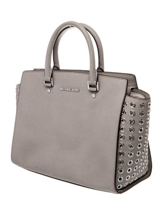 Michael Kors Saffiano Leather Top Handle Bag