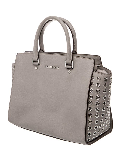 Michael Kors Saffiano Leather Top Handle Bag