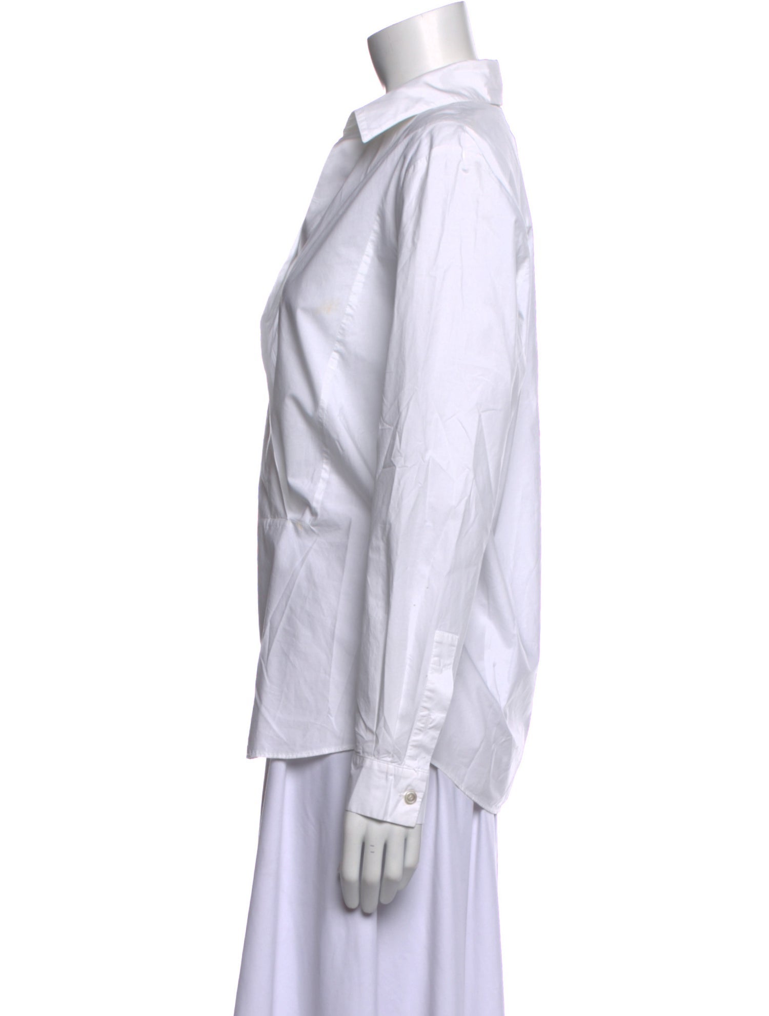 Michael Kors Long Sleeve Button-Up Top