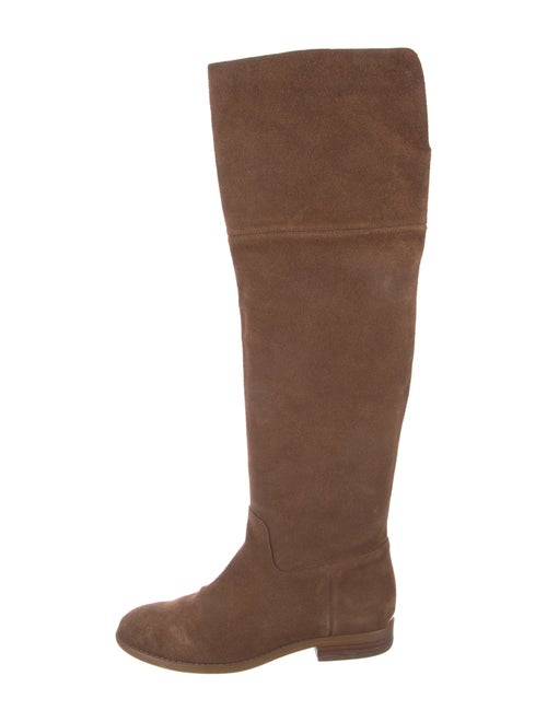 Michael Kors Suede Riding Boots