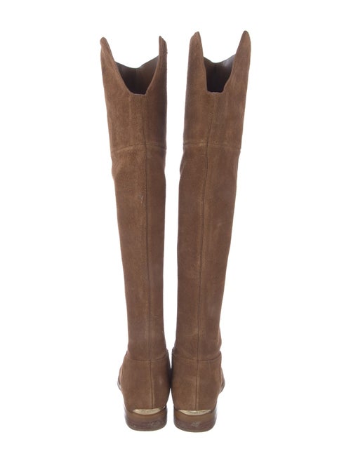 Michael Kors Suede Riding Boots