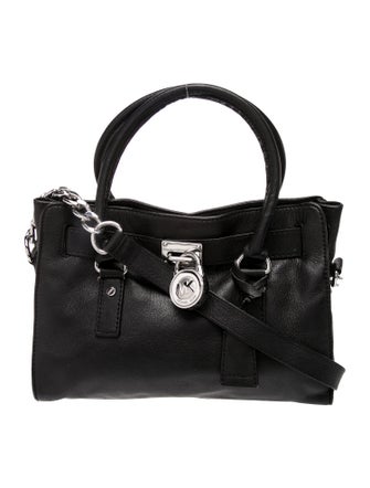 Michael Kors Leather Top Handle Bag