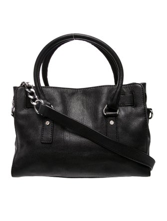 Michael Kors Leather Top Handle Bag