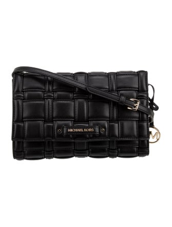 Michael Kors Leather Messenger Bag